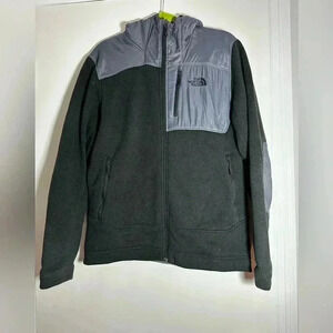 The North Face Gordon Anza Black Grey Full Zip Windbreaker Hooded zip up
Fleece